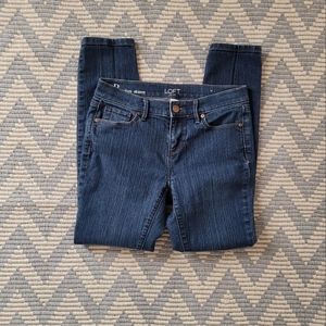 Loft modern skinny jeans